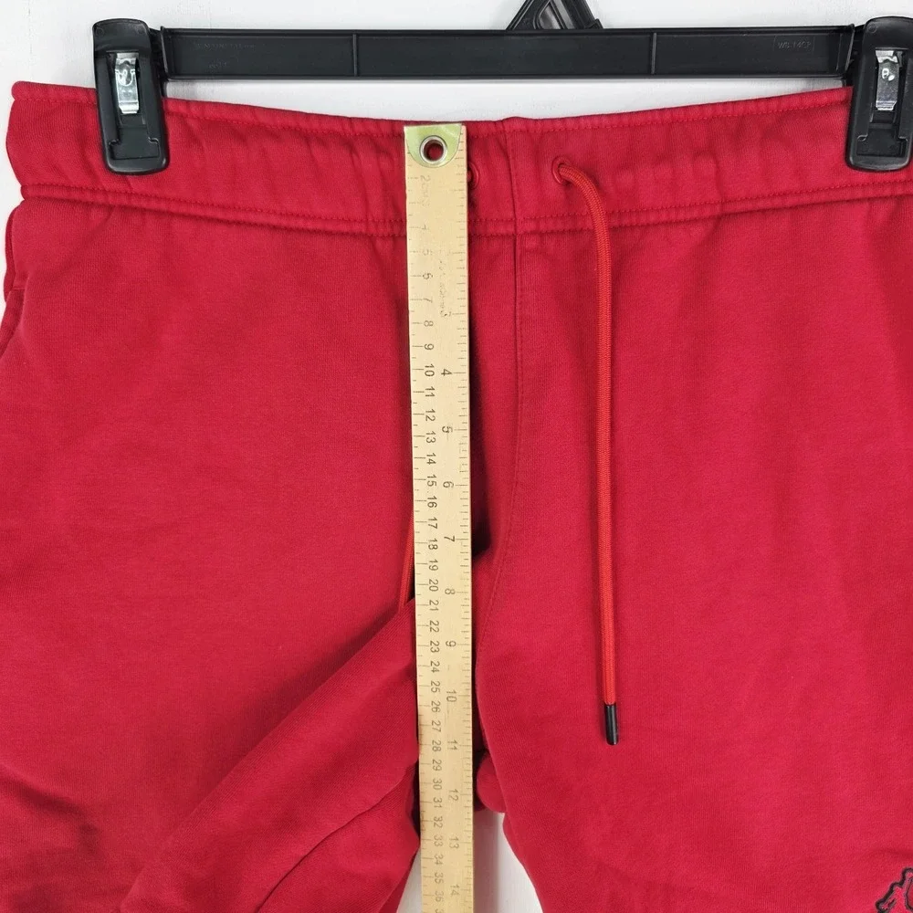 Nike Air Jordan Essentials Fleece Shorts Mens Size M Large Red DA9826-687